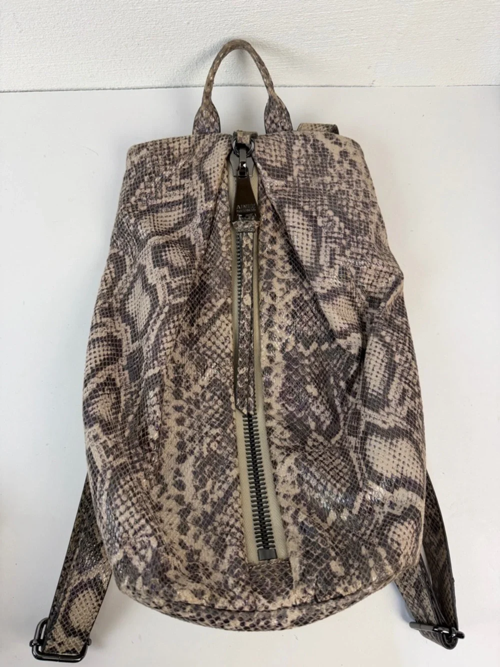 Aimee Kestenberg Tamitha Holographic Snakeprint Backpack